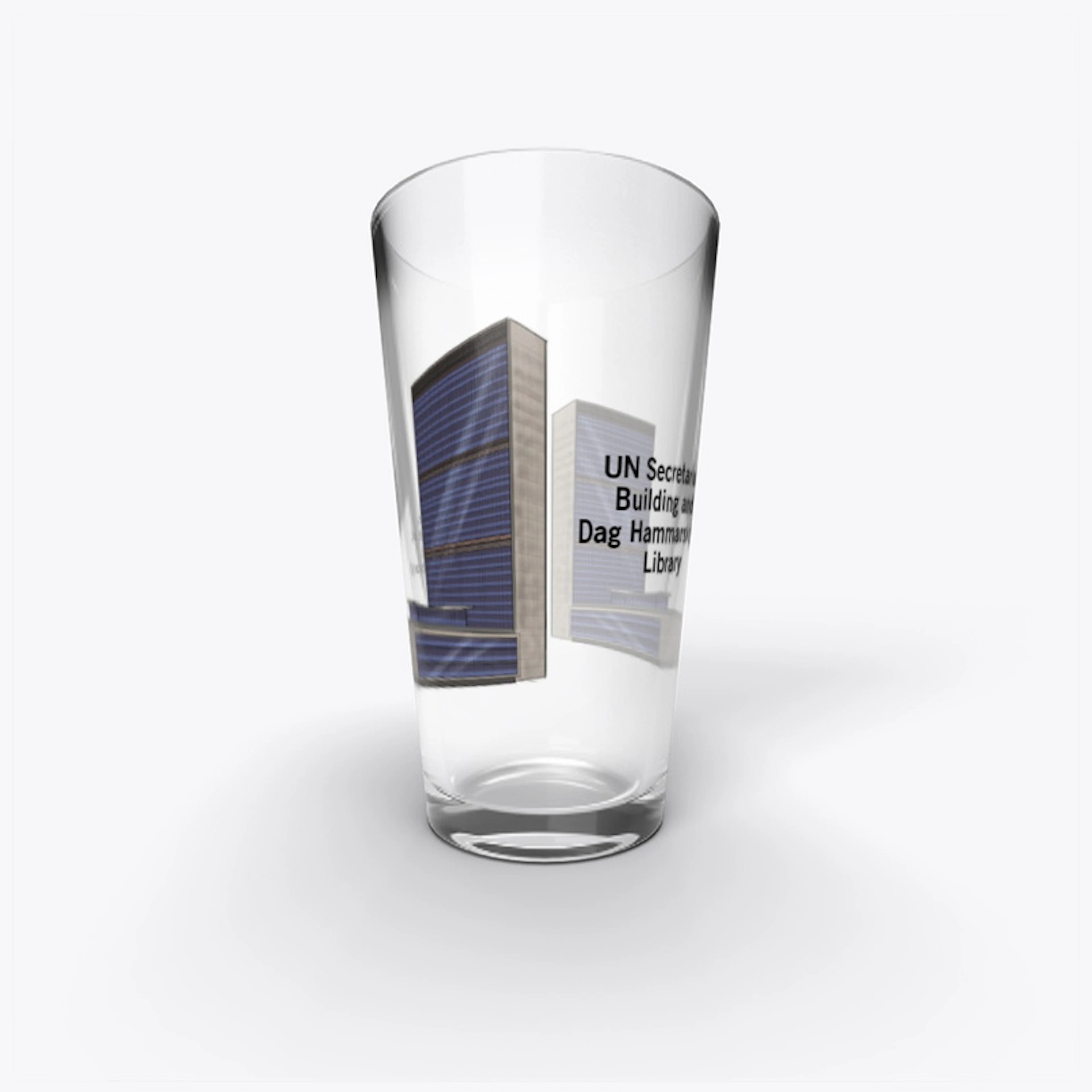 405 E 42nd Street Pint Glass